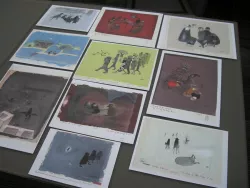 set of 10 Cor Blok Tolkien art reproductions