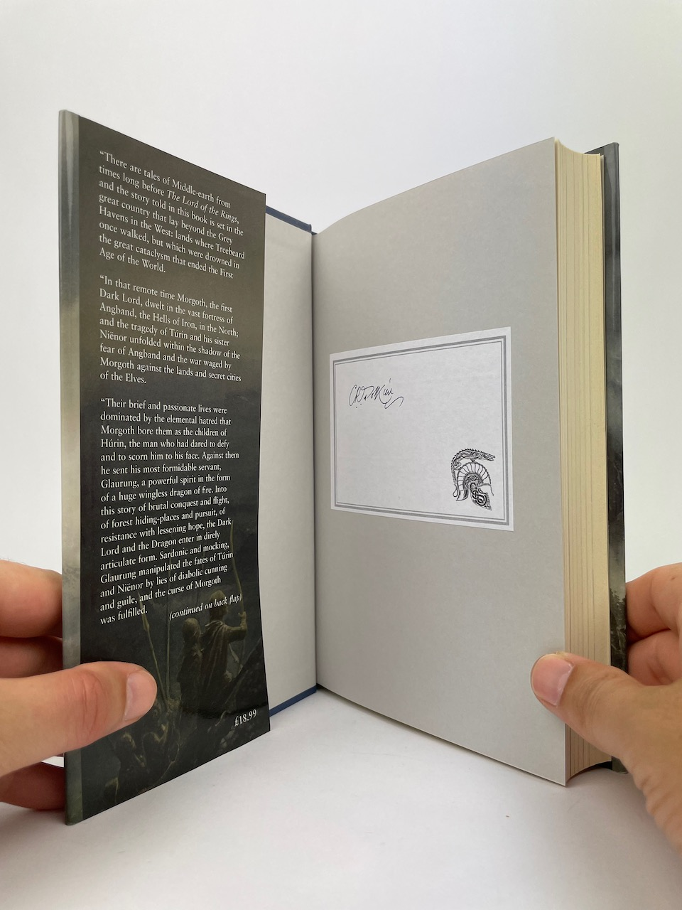 The Children of Húrin – UK First Edition Triple-Signed, 2007