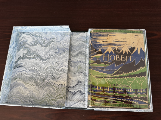 The Hobbit by J.R.R. Tolkien - First Edition, Second Impression (1937) with Original Dust Jacket