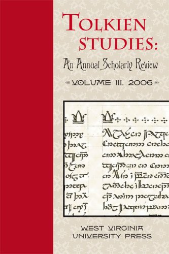 Tolkien Studies: An Annual Scholarly Review, Volume III