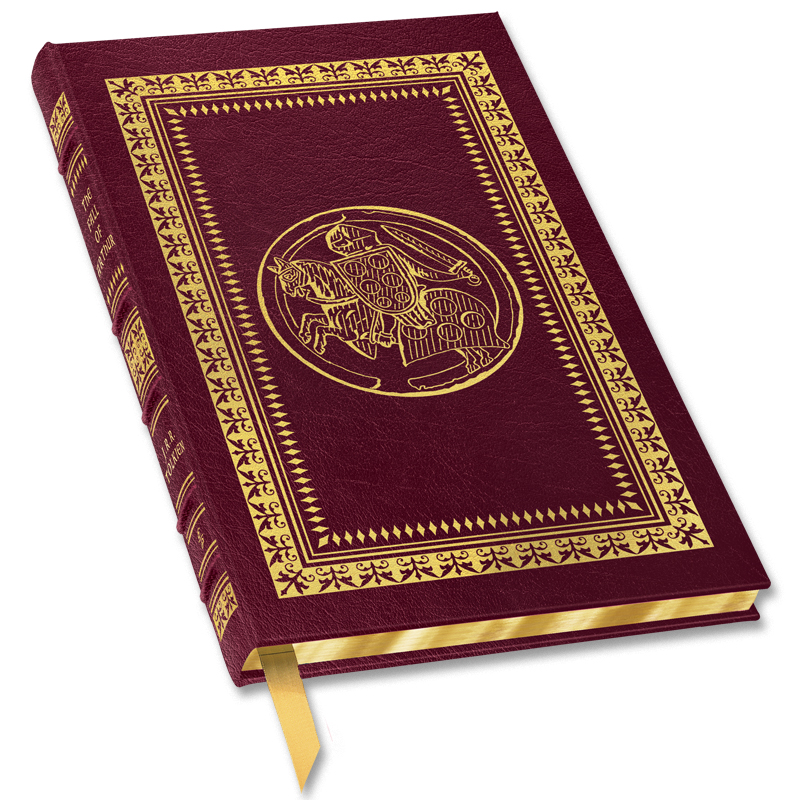Easton Press is a publishing company that sells luxury editions of famous books. They have released J.R.R. tolkien's The Fall of Arthur.