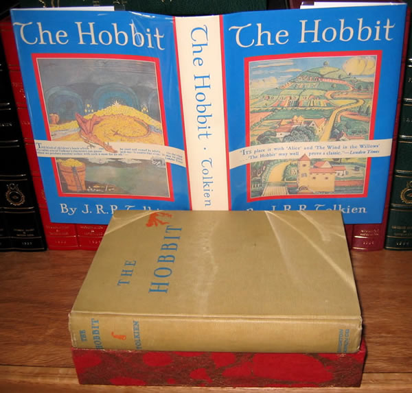 A look at the first American edition of The Hobbit published by Houghton-Mifflin in 1938, its design, and the four primary states of its printing
