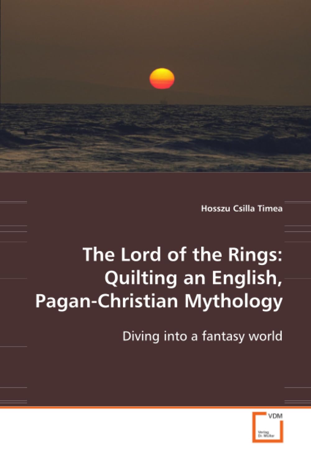 In the book The Lord of the Rings: Quilting an English, Pagan-Christian Mythology, the author Hosszu Csilla Timea tries to open up and clarify certain things and thus bring tolkien's world closer to present and would-be readers