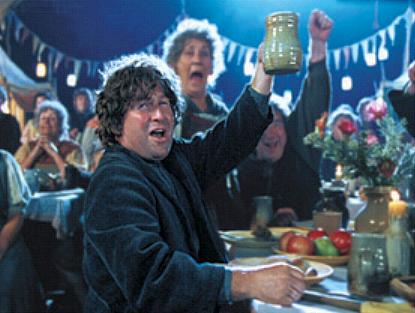 Middle-earth fans guests in costume, music, fine food and the like