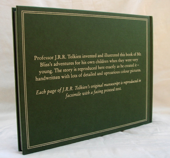 New edition of Mr. Bliss - slipcased hardcover